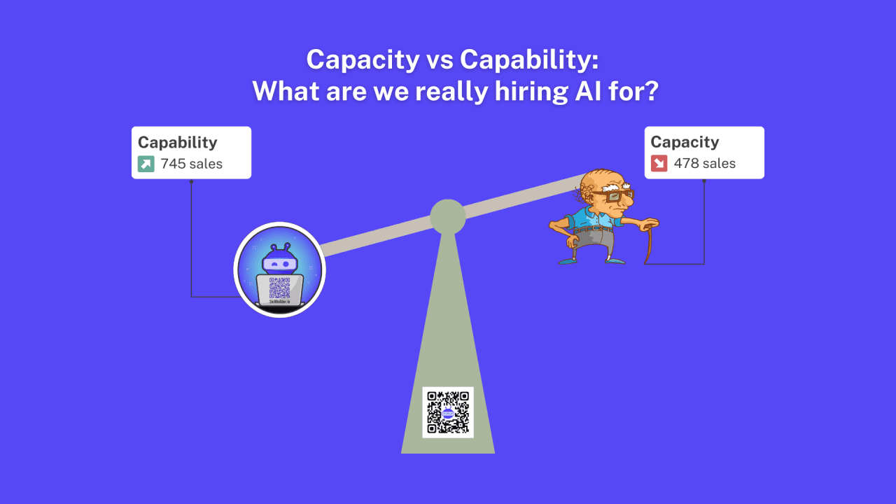 Capacity vs Capability: What are we really hiring AI for?