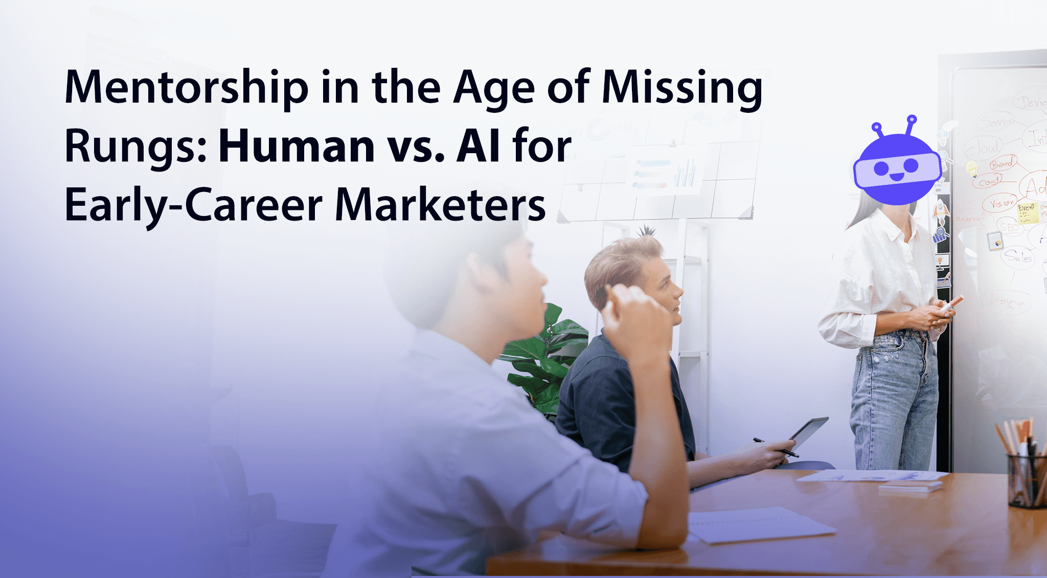 Mentorship in the Age of Missing Rungs: Human vs. AI for Early-Career Marketers
